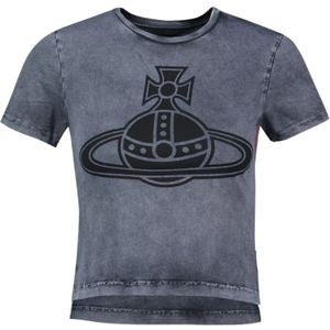 Vivienne Westwood, Dames, Tops, Grijs, Maat: XS Katoen,