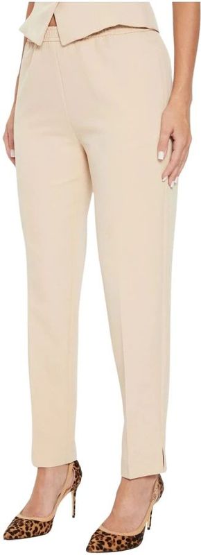 Guess, Dames, Broeken, Beige, Maat: S Katoen,