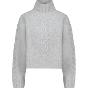 Margaux Lonnberg, Dames, Truien, Grijs, Maat: L Kasjmier,