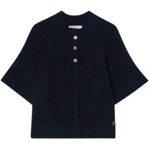 Busnel, Dames, Truien, Blauw, Maat: XS Wol,