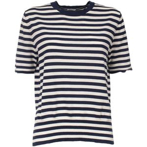 Aspesi, Dames, Tops, Veelkleurig, Maat: XL Katoen,