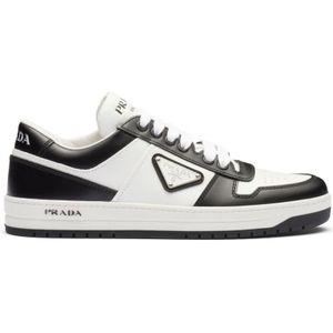 Prada, Dames, Schoenen, Zwart, Maat: 38 1/2 EU Leer,