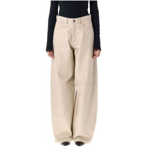 Haikure, Dames, Broeken, Beige, Maat: W25