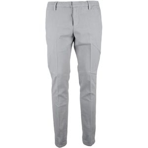 Dondup, Heren, Broeken, Grijs, Maat: W30 Katoen,