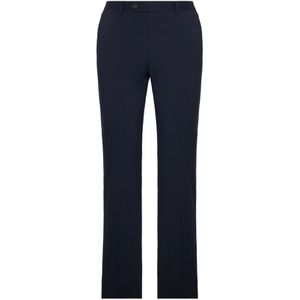 Boggi Milano, Heren, Broeken, Blauw, Maat: XS Wol,