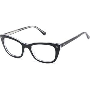 Ray-Ban, unisex, Accessoires, Zwart, Maat: 50 MM