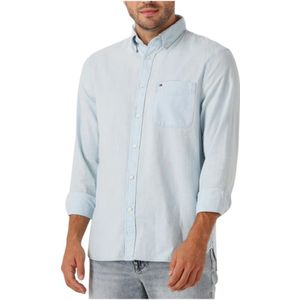 Tommy Hilfiger - Jeansoverhemd - Mêlee - Puur Katoen - Regular Fit