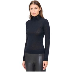 Ermanno Scervino, Dames, Truien, Zwart, Maat: L Wol,