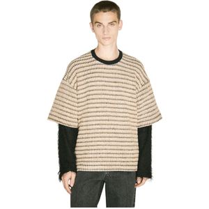 Song for the Mute, Heren, Truien, Beige, Maat: L Acryl,