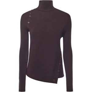 Courrèges, Dames, Truien, Paars, Maat: S Viscose,