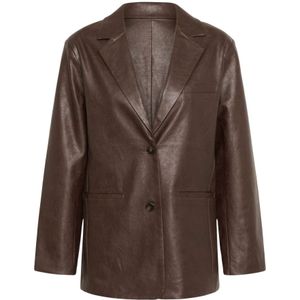 Cream, Dames, Jassen, Bruin, Maat: M Denim,