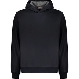 Herno, Heren, Sweatshirts & Hoodies, Blauw, Maat: XL Wol,