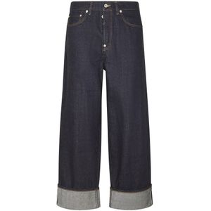 Kenzo, Heren, Jeans, Blauw, Maat: W30