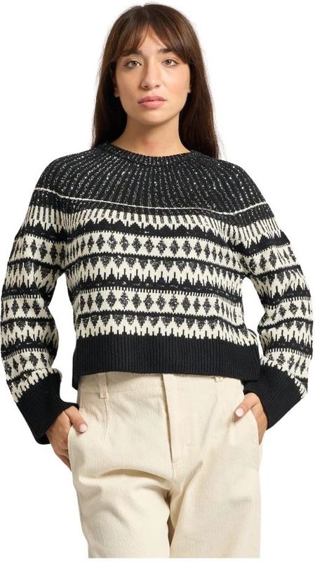 PennyBlackvoor vrouwen. 2521366503270 Xanadu beige trui (S), Casual, Wol