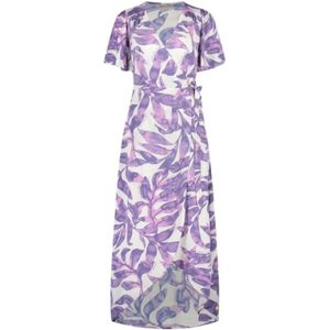 Fabienne Chapot, Dames, Jurken, Paars, Maat: L Leer,