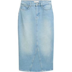 Tom Tailor, Dames, Rokken, Blauw, Maat: S Denim,