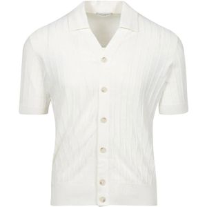 Paolo Pecora, Heren, Truien, Wit, Maat: XL Katoen,