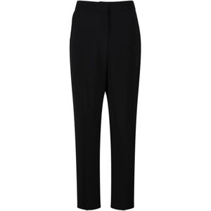 Givenchy, Dames, Broeken, Zwart, Maat: XS Leer,