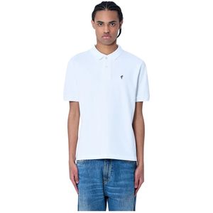 Noah, Heren, Tops, Wit, Maat: S Piqué,