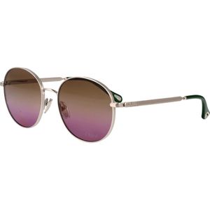 Chloé, Dames, Accessoires, Grijs, Maat: 55 MM Nylon,