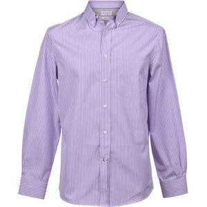 Brunello Cucinelli, Heren, Overhemden, Paars, Maat: M