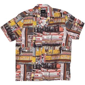 Huf, Heren, Overhemden, Veelkleurig, Maat: XL Leer,