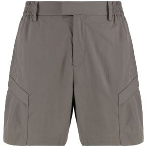 Represent - Tech Cargo Shorts - Grijs - Katoen/Nylon - Losse Pasvorm