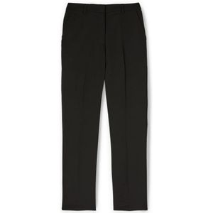 Motivi, Dames, Broeken, Zwart, Maat: 2XS Katoen,