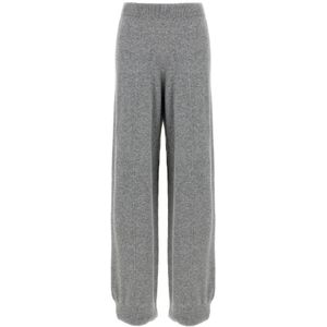 Fabiana Filippi, Dames, Broeken, Grijs, Maat: 2XS Zijde,