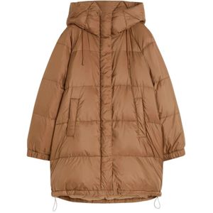 Weekend Max Mara, Dames, Mantels, Bruin, Maat: 2XS