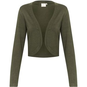 Kaffe, Dames, Truien, Groen, Maat: M Nylon,