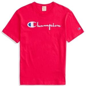 Champion, Heren, Tops, Roze, Maat: M Katoen,