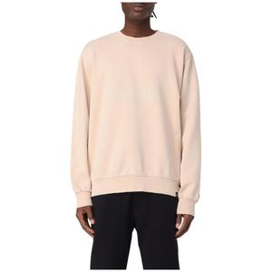 Barrow, Heren, Sweatshirts & Hoodies, Beige, Maat: M Katoen,