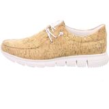 Sioux - Casual Veterschoenen - Beige - Leer - Aanpasbare Vetersluiting