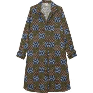 Ines de la Fressange Paris, Dames, Jurken, Veelkleurig, Maat: 2XS Katoen,