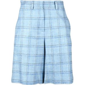 Ballantyne, Dames, Korte broeken, Blauw, Maat: XS Linnen,