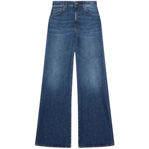 Dondup, Dames, Jeans, Blauw, Maat: W28 Denim,
