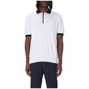 Kiton, Heren, Tops, Wit, Maat: 2XL Katoen,