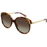 Chloé, Dames, Accessoires, Bruin, Maat: 58 MM
