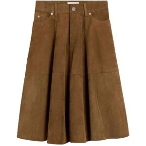 Ami Paris, Dames, Rokken, Bruin, Maat: M