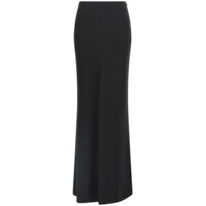 Alessandra Rich, Dames, Rokken, Zwart, Maat: S Zijde,