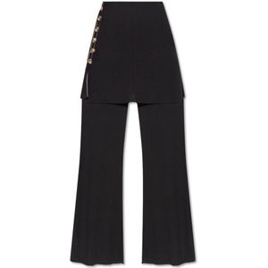 By Malene Birger, Dames, Broeken, Zwart, Maat: M Katoen,