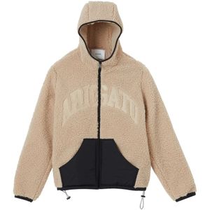 Axel Arigato, Heren, Sweatshirts & Hoodies, Beige, Maat: XS Fleece,