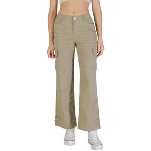 Only - Onlliana Mw Wide - Cargo Broek - Wit - Dames
