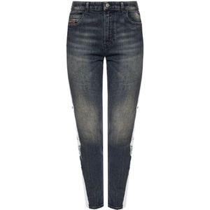 Diesel, Dames, Jeans, Blauw, Maat: W25 L32 Denim,