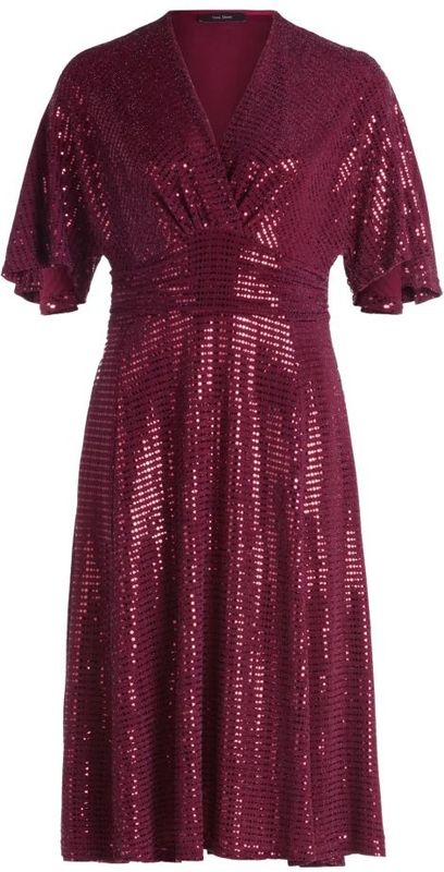 Vera Mont - Jurk - Rood - Cocktailjurken