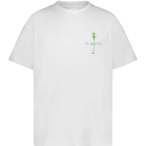 Flâneur, Heren, Tops, Wit, Maat: XL Katoen,