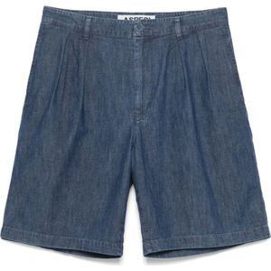 Aspesi, Heren, Korte broeken, Blauw, Maat: XL Katoen,