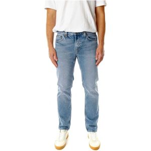 Nudie Jeans, Heren, Jeans, Blauw, Maat: W32 L34 Denim,