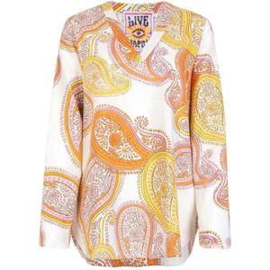 Lieblingsstück, Dames, Blouses & Shirts, Veelkleurig, Maat: S